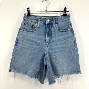 Madewell Hand Cut Shorts Curvy Perfect Vintage